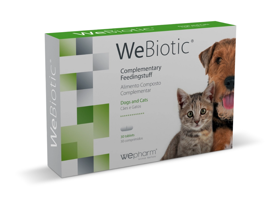 WePharm WeBiotic - 30 Tabletten - Probiotica en Prebiotica voor Ondersteuning van de Darmen